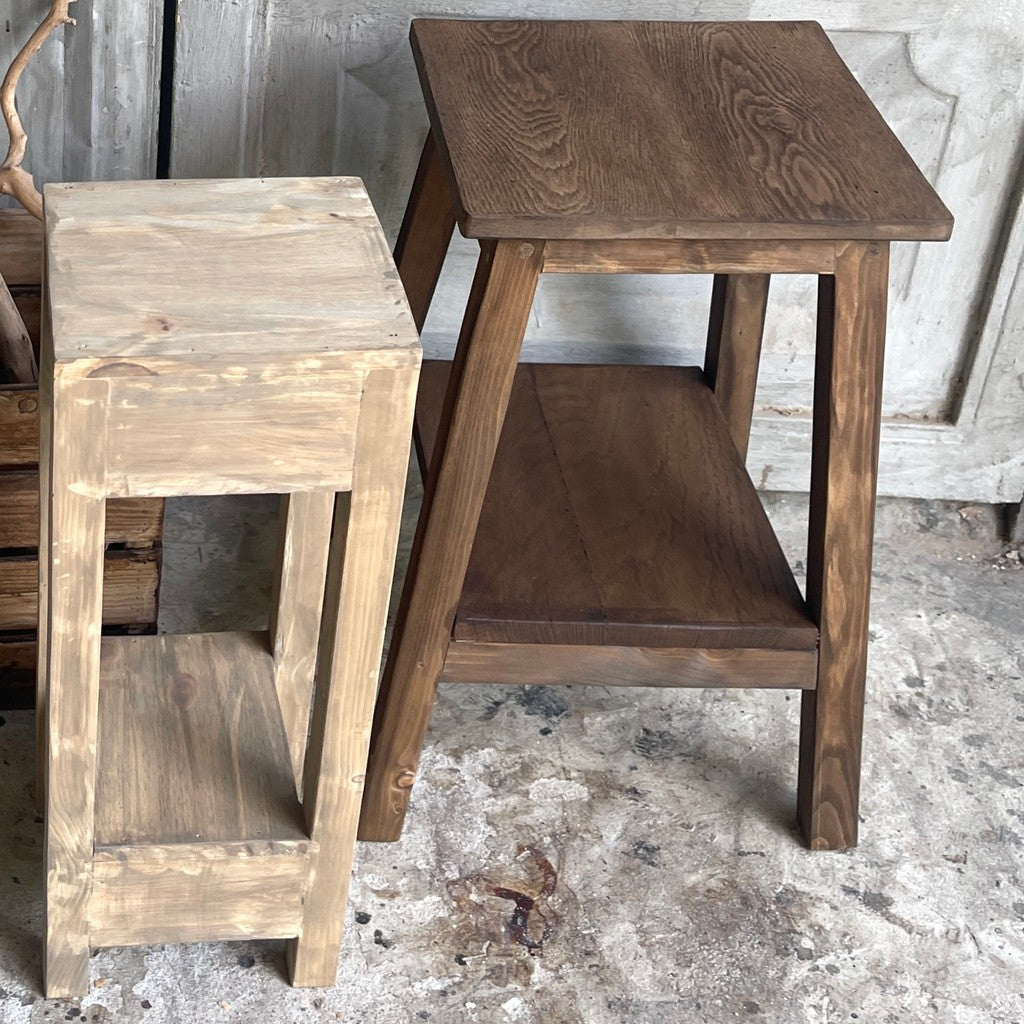 Kệ Gỗ Mini 3 Kích Thước Để Cây – Để Sách – Decor Nhà | Gỗ Thông Tự Nhiên, Đóng Gói Sẵn